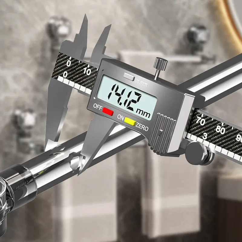 Stainless steel adjustable towel bar